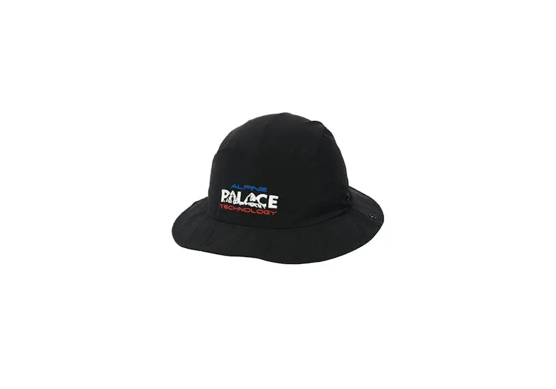 Palace Alpine Tech Bucket Hat Black