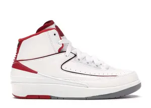 Jordan 2 Retro White Red (2014) (GS)