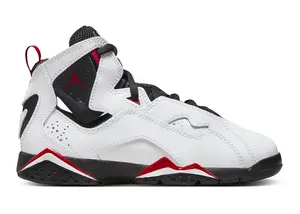 Jordan True Flight White Black Varsity Red (PS)