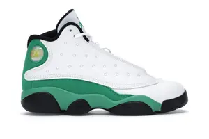 Jordan 13 Retro White Lucky Green (PS)
