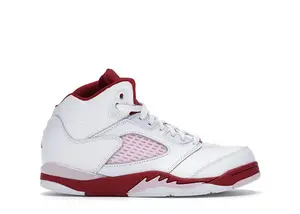 Jordan 5 Retro White Pink Red (PS)
