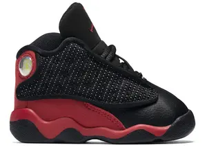 Jordan 13 Retro Black White True Red (TD)