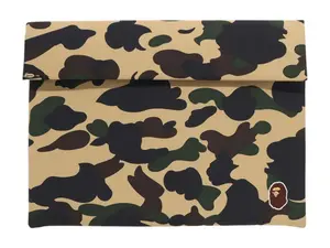 BAPE 1st Camo 15 Inch PC Case Yellow