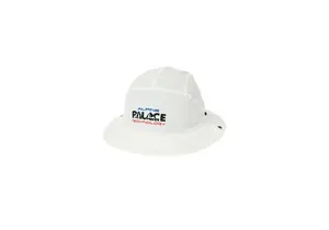 Palace Alpine Tech Bucket Hat White