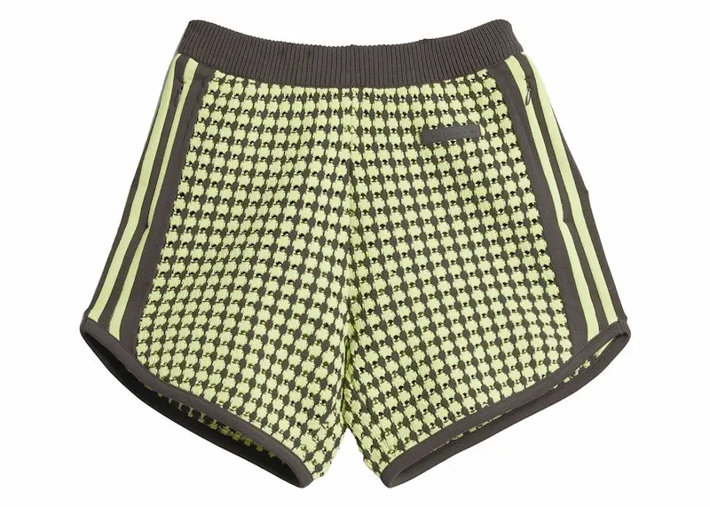 adidas x Wales Bonner Knit Shorts Semi Frozen Yellow/Night Brown