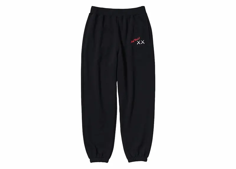 KAWS x Uniqlo Warhol 476120 Sweatpants Black