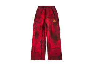 Balenciaga Skater Baggy Sweatpants Red