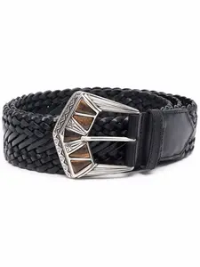 Etro Women&apos;s Embossed Buckle Belt