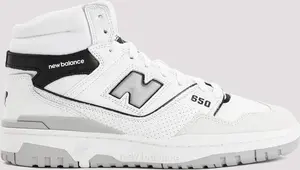 New Balance Multicolor Leather And Suede 650 Sneakers | Size 8 | BB650RWH Color WHITE